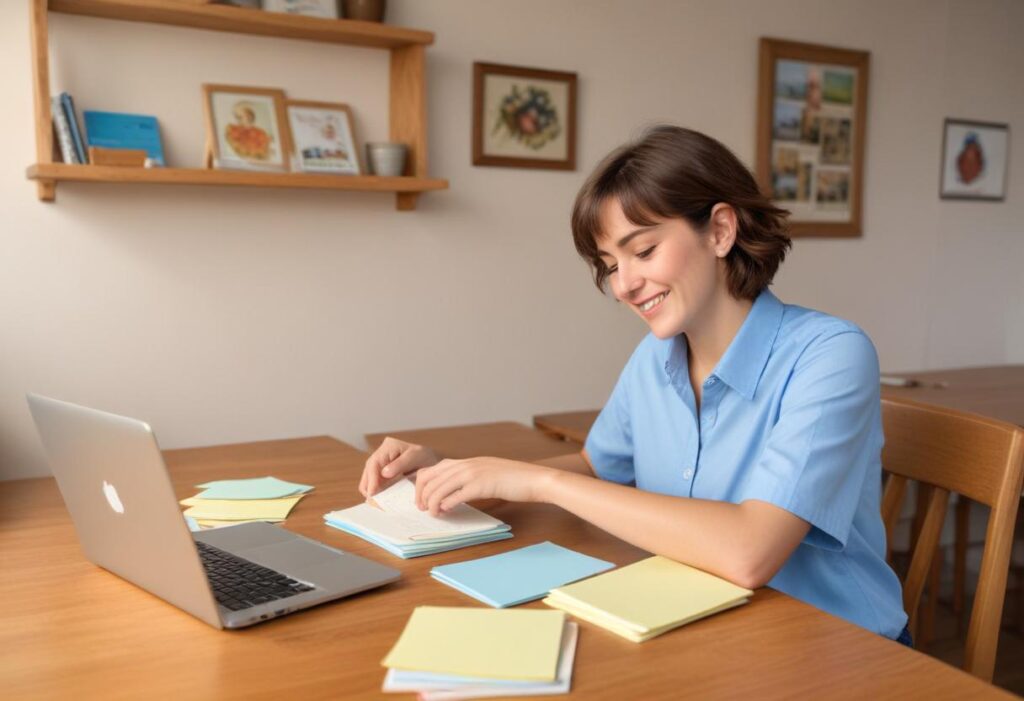 Title: How to Make Flashcards Work for You: Tips for Learning Spanish Vocabulary H1: Increase Your Spanish Vocabulary with Flashcards Learning Spanish can be an enjoyable and rewarding journey, especially if you use the right tools and techniques. Flashcards are a powerful method for memorizing vocabulary. They offer a dynamic way to engage with new words and concepts, making your study sessions more interactive and enjoyable. Whether you prefer traditional paper flashcards or modern digital versions, these techniques can help you master Spanish vocabulary more efficiently. At Borderless, we understand the importance of effective vocabulary learning. That's why we offer personalized and flexible learning resources, including Quizlet courses, to help you master Spanish vocabulary easily.